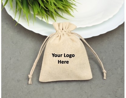 Personalized Drawstring Pouches, Cotton Jewelry Packaging Pouches, Wedding Favour Bags, Jewelry Bags