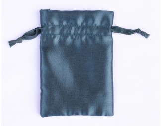 Pack Of 100 Dark Blue Satin Drawstring Jewelry Pouch, Custom Satin Jewelry Pouch With Logo