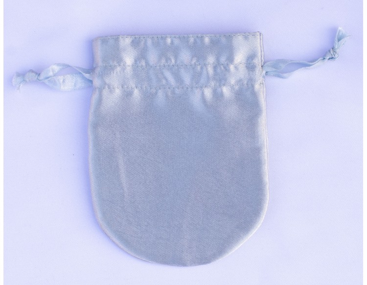 Custom Satin Jewelry Drawstring Pouches For Jewelry Packaging (Satin Fabric, Pack Of 100)