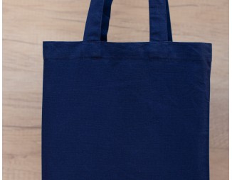 Pack Of 25 Blue Designer Tote Bags in Bulk, Shopping Bags, Promotional Bags With Custom Logo