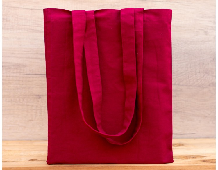 Set Of 25 Maroon Tote Bags Wholesale, Women Shoulder Bags, Customizable Brand Logo Print