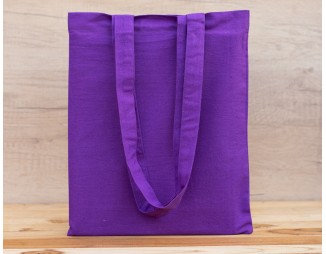 Set Of 25 Purple Tote Bag, Women Shoulder Bags, Customizable Brand Logo Print