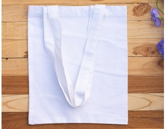 Set Of 25 White Cotton Tote Bags, Tote Handbags, Eco Friendly Customizable Bags With Logo