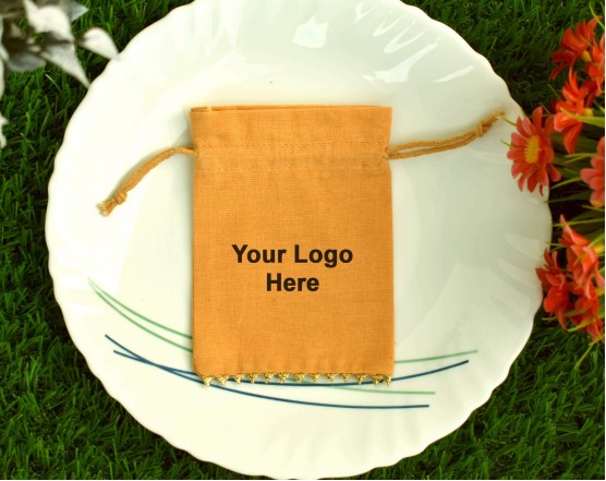 Eco Friendly personalize drawstring bag, Custom Cotton Favor Bag