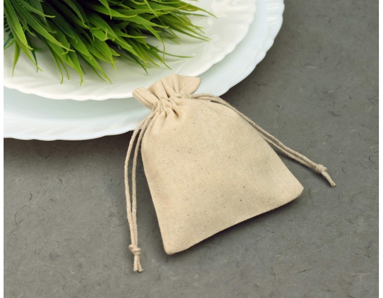 Personalized Drawstring Pouches, Cotton Jewelry Packaging Pouches, Wedding Favour Bags, Jewelry Bags