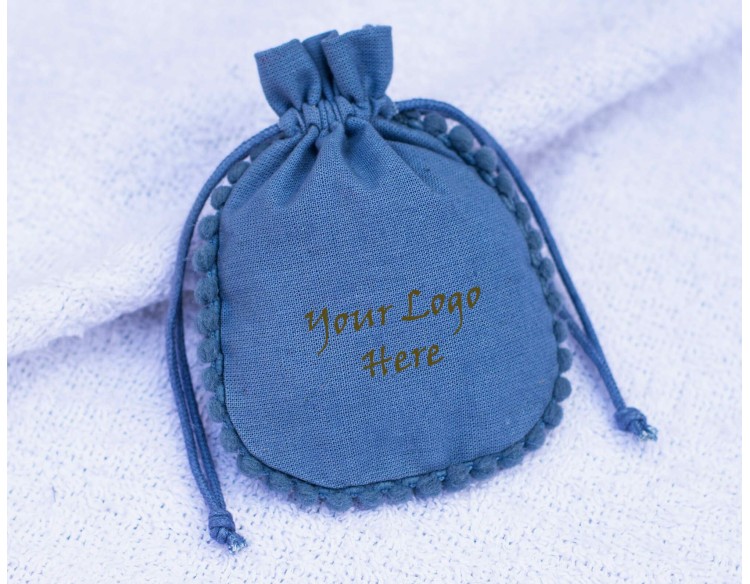 100 Designer Jewelry Packaging Pouch, Custom Wedding Favor Small Gift Bags