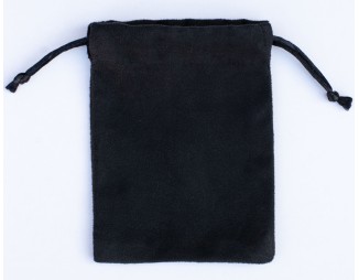 Set of 100 Suede Pouch for Packaging, Drawstring Jewelry Pouches, Wedding Favor Bags